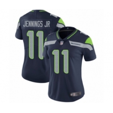 Women's Seattle Seahawks #11 Gary Jennings Jr. Navy Blue Team Color Vapor Untouchable Limited Player Football Jersey