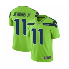 Youth Seattle Seahawks #11 Gary Jennings Jr. Limited Green Rush Vapor Untouchable Football Jersey
