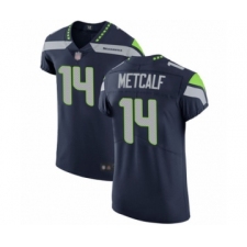 Men's Seattle Seahawks #14 D.K. Metcalf Navy Blue Team Color Vapor Untouchable Elite Player Football Jersey