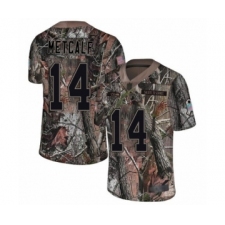Youth Seattle Seahawks #14 D.K. Metcalf Limited Camo Rush Realtree Football Jersey