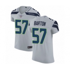Men's Seattle Seahawks #57 Cody Barton Grey Alternate Vapor Untouchable Elite Player Football Jersey