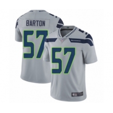 Men's Seattle Seahawks #57 Cody Barton Grey Alternate Vapor Untouchable Limited Player Football Jersey