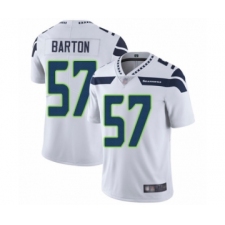 Men's Seattle Seahawks #57 Cody Barton White Vapor Untouchable Limited Player Football Jersey