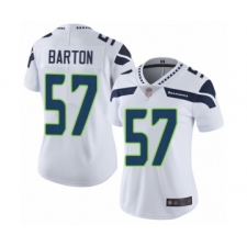 Women's Seattle Seahawks #57 Cody Barton White Vapor Untouchable Limited Player Football Jersey