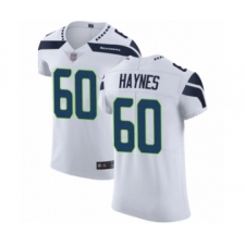 Men's Seattle Seahawks #60 Phil Haynes White Vapor Untouchable Elite Player Football Jersey