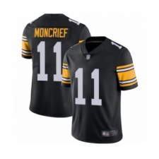 Men's Pittsburgh Steelers #11 Donte Moncrief Black Alternate Vapor Untouchable Limited Player Football Jersey