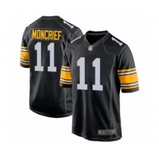 Men's Pittsburgh Steelers #11 Donte Moncrief Game Black Alternate Football Jersey