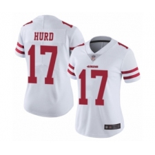 Women's San Francisco 49ers #17 Jalen Hurd White Vapor Untouchable Limited Player Football Jersey