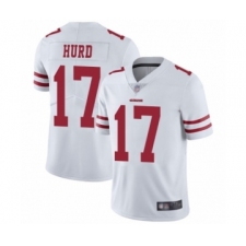 Youth San Francisco 49ers #17 Jalen Hurd White Vapor Untouchable Limited Player Football Jersey