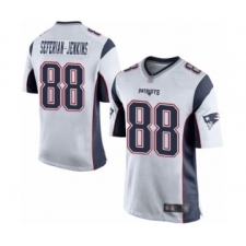 Men's New England Patriots #88 Austin Seferian-Jenkins Game White Football Jersey