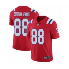 Men's New England Patriots #88 Austin Seferian-Jenkins Red Alternate Vapor Untouchable Limited Player Football Jersey