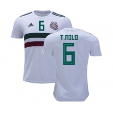 Mexico #6 T.Nilo Away Kid Soccer Country Jersey