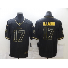 Men's Washington Redskins #17 Terry McLaurin Olive Gold Nike Limited Jersey