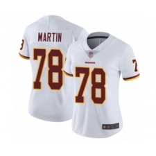 Women's Washington Redskins #78 Wes Martin White Vapor Untouchable Limited Player Football Jersey
