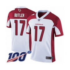 Men's Arizona Cardinals #17 Hakeem Butler White Vapor Untouchable Limited Player 100th Season Football Jersey