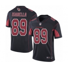 Men's Arizona Cardinals #89 Andy Isabella Limited Black Rush Vapor Untouchable Football Jersey