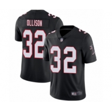 Youth Atlanta Falcons #32 Qadree Ollison Black Alternate Vapor Untouchable Limited Player Football Jersey