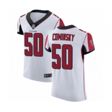 Men's Atlanta Falcons #50 John Cominsky White Vapor Untouchable Elite Player Football Jersey
