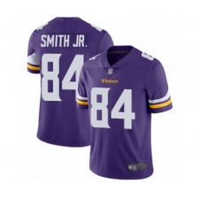 Men's Minnesota Vikings #84 Irv Smith Jr. Purple Team Color Vapor Untouchable Limited Player Football Jersey