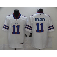 Men's Buffalo Bills #11 Cole Beasley White Nike Royal Limited Player Jersey
