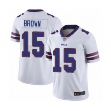 Men's Buffalo Bills #15 John Brown White Vapor Untouchable Limited Player Football Jersey
