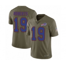 Youth Buffalo Bills #19 Andre Roberts Limited Olive 2017 Salute to Service Football Jersey