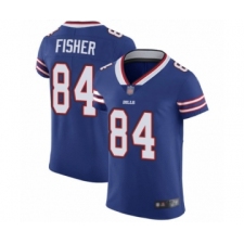 Men's Buffalo Bills #84 Jake Fisher Royal Blue Team Color Vapor Untouchable Elite Player Football Jersey