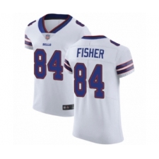 Men's Buffalo Bills #84 Jake Fisher White Vapor Untouchable Elite Player Football Jersey