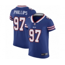 Men's Buffalo Bills #97 Jordan Phillips Royal Blue Team Color Vapor Untouchable Elite Player Football Jersey