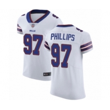 Men's Buffalo Bills #97 Jordan Phillips White Vapor Untouchable Elite Player Football Jersey