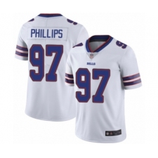Men's Buffalo Bills #97 Jordan Phillips White Vapor Untouchable Limited Player Football Jersey