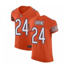 Men's Chicago Bears #24 Buster Skrine Orange Alternate Vapor Untouchable Elite Player Football Jersey