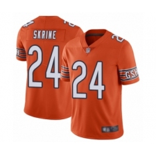 Men's Chicago Bears #24 Buster Skrine Orange Alternate Vapor Untouchable Limited Player Football Jersey