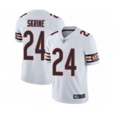 Men's Chicago Bears #24 Buster Skrine White Vapor Untouchable Limited Player Football Jersey