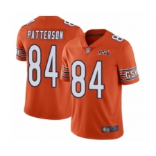Youth Chicago Bears #84 Cordarrelle Patterson Orange Alternate 100th Season Limited Football Jersey