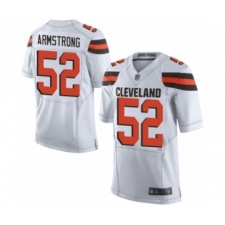 Men's Cleveland Browns #52 Ray-Ray Armstrong Elite White Football Jersey