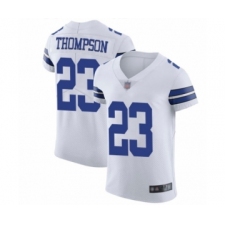Men's Dallas Cowboys #23 Darian Thompson White Vapor Untouchable Elite Player Football Jersey