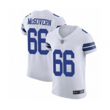 Men's Dallas Cowboys #66 Connor McGovern White Vapor Untouchable Elite Player Football Jersey