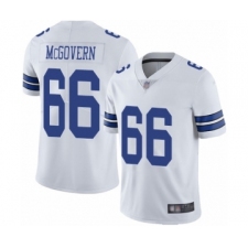 Men's Dallas Cowboys #66 Connor McGovern White Vapor Untouchable Limited Player Football Jersey
