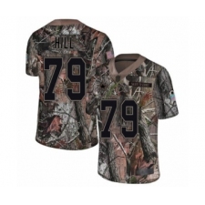 Youth Dallas Cowboys #79 Trysten Hill Camo Rush Realtree Limited Football Jersey