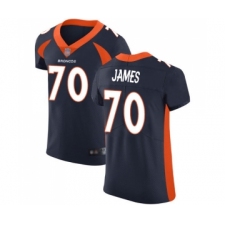 Men's Denver Broncos #70 Ja Wuan James Navy Blue Alternate Vapor Untouchable Elite Player Football Jersey