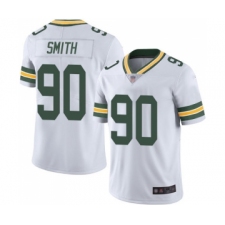 Men's Green Bay Packers #90 Za'Darius Smith White Vapor Untouchable Limited Player Football Jersey