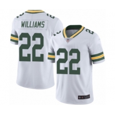 Youth Green Bay Packers #22 Dexter Williams White Vapor Untouchable Limited Player Football Jersey