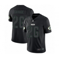 Men's Green Bay Packers #26 Darnell Savage Jr. Limited Black Rush Impact Football Jersey