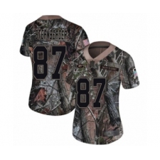 Women's Green Bay Packers #87 Jace Sternberger Limited Camo Rush Realtree Football Jersey