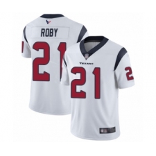 Men's Houston Texans #21 Bradley Roby White Vapor Untouchable Limited Player Football Jersey