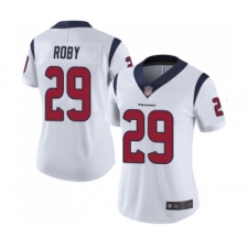 Women's Houston Texans #29 Bradley Roby White Vapor Untouchable Limited Player Football Jersey