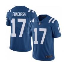 Men's Indianapolis Colts #17 Devin Funchess Royal Blue Team Color Vapor Untouchable Limited Player Football Jerseys