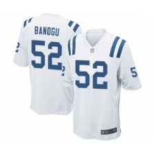 Men's Indianapolis Colts #52 Ben Banogu Game White Football Jersey