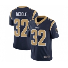 Youth Los Angeles Rams #32 Eric Weddle Navy Blue Team Color Vapor Untouchable Limited Player Football Jersey